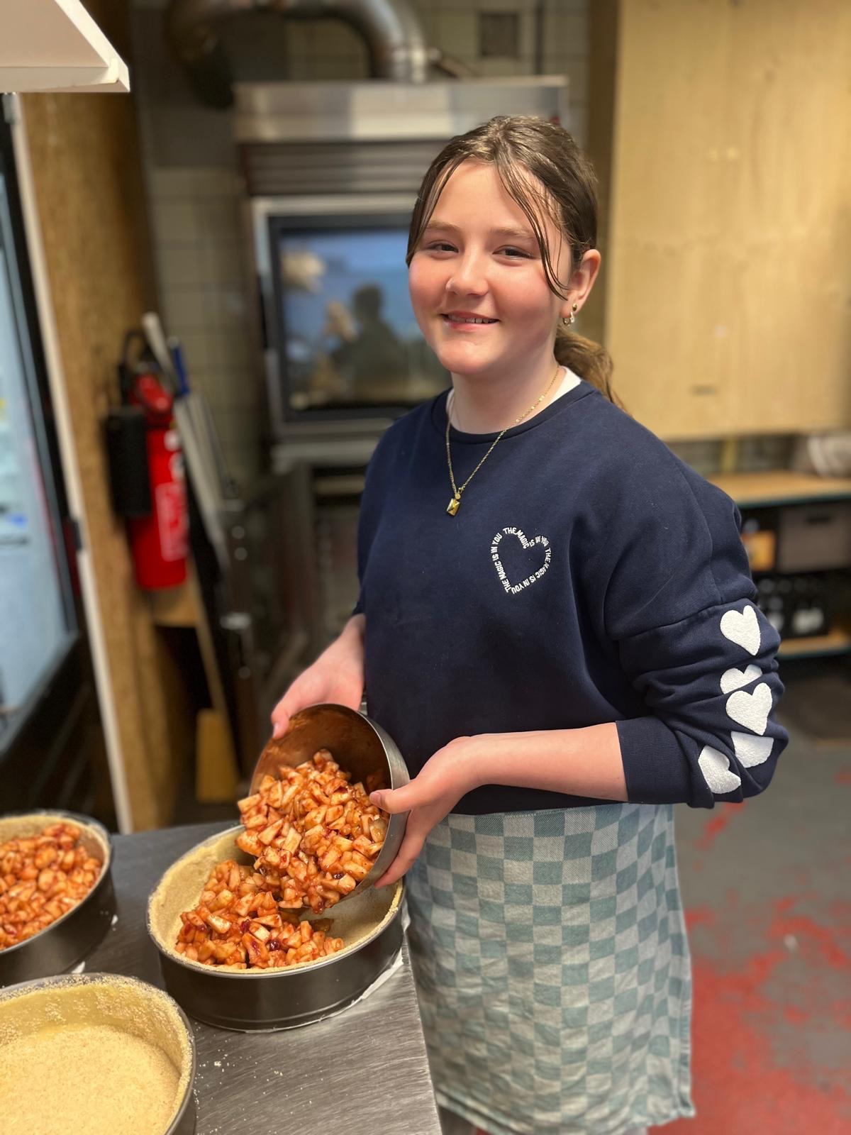 Liese, medewerker bakkerij