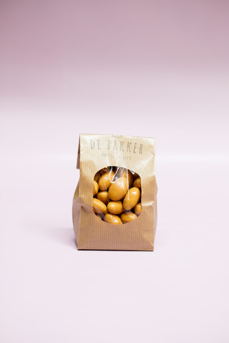 Zeezout caramel amandelen