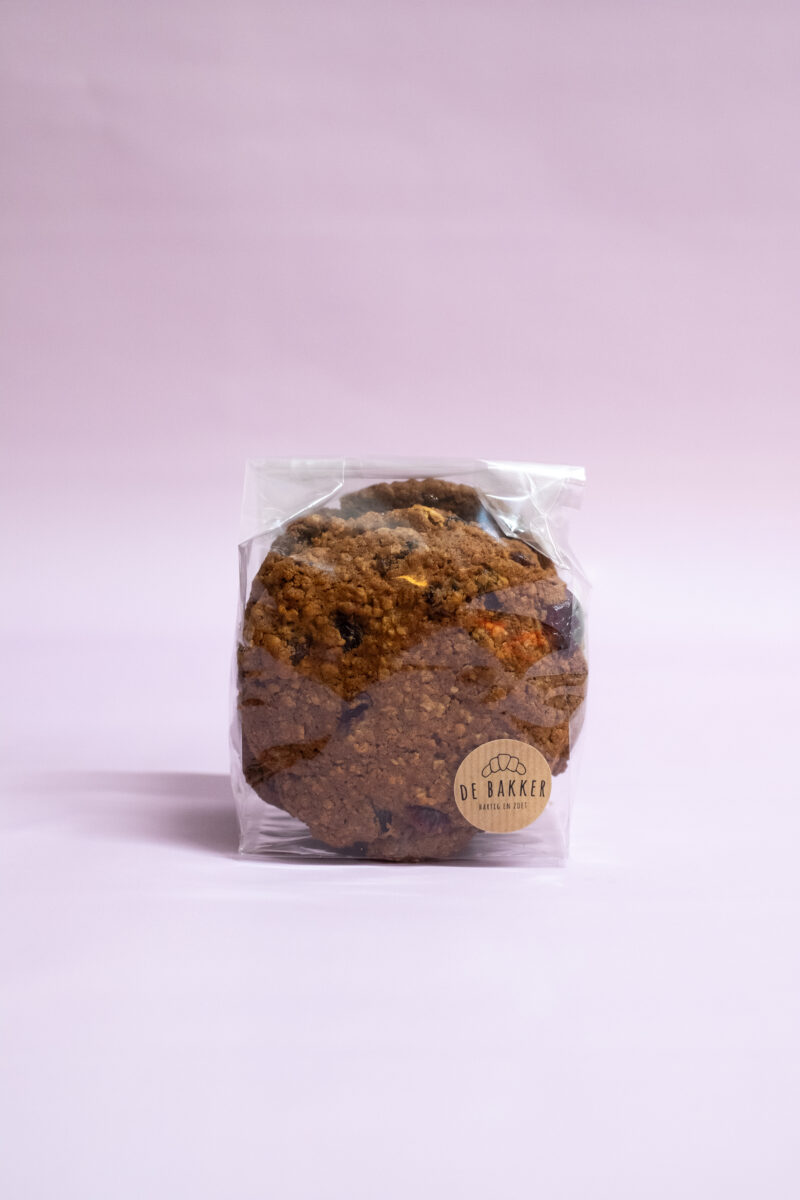 Haver koeken met cranberry 4 stuks