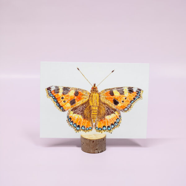 Kleine vos kaart vlinder