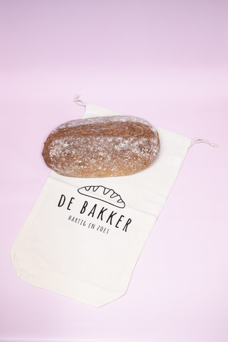 Broodzak, brood, bakker, vers, duurzaam