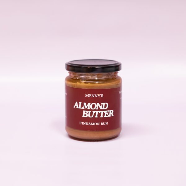 Almond butter, cinnamon bun